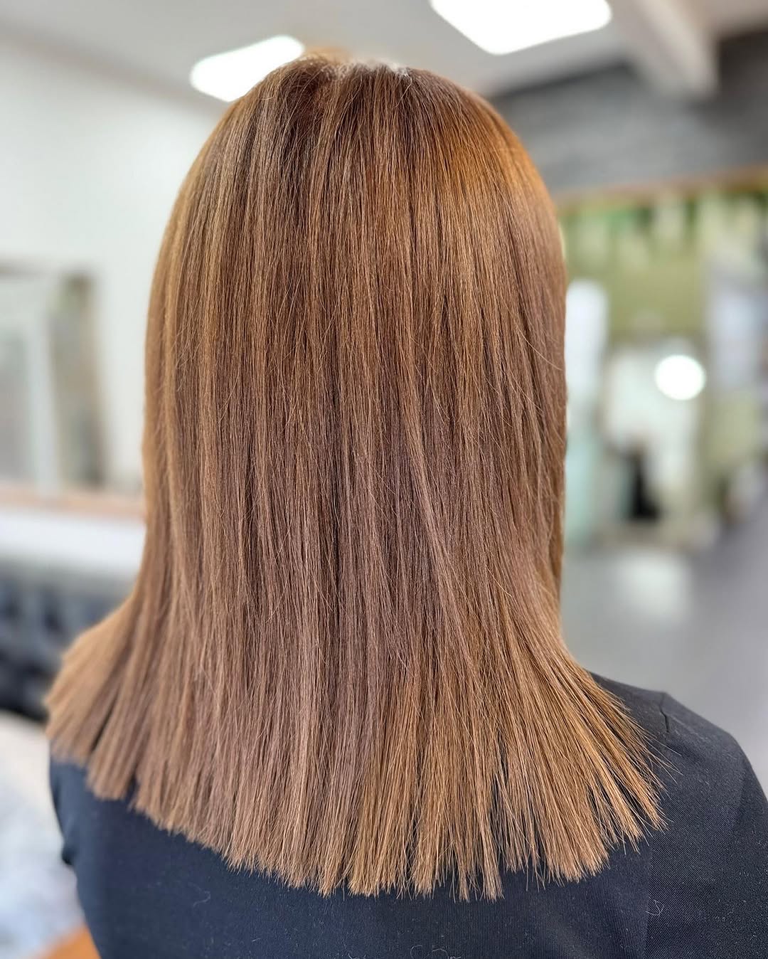 Sleek smooth blow-dry by Hannah at Timba Hair and Beauty, Cardiff